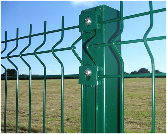 3d alambre soldado con autógena 4.5m m con curvas Mesh Fencing Pvc Coated 0