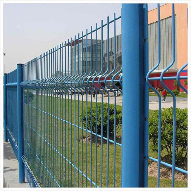 3d alambre soldado con autógena 4.5m m con curvas Mesh Fencing Pvc Coated 1