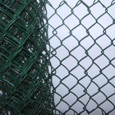 8 Foot Waterproof hot dipped Galvanized Plastic Coated Chain Link Fence