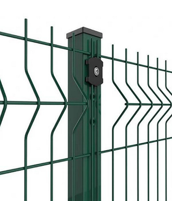 Hot dipped  galvanized 3D Curvy PVC Coated Welded Wire Mesh Fencing