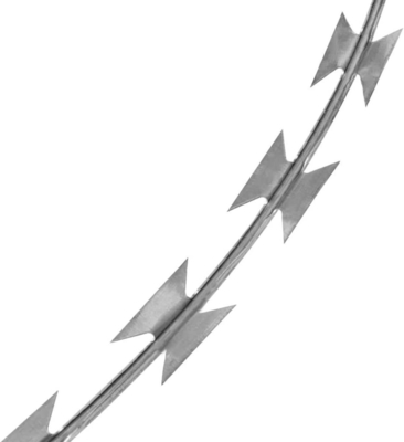 Hot sale factory product galvanized protect razor barbed wire stainless steel razor wire for fence