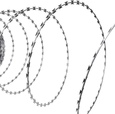 Hot sale factory product galvanized protect razor barbed wire stainless steel razor wire for fence