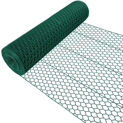 Pvc Plastic Coated Chicken Wire Mesh Chicken Wire Netting 3/4 Inches Wire Mesh for Chicken Coop