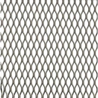 Manufacturer diamond Aluminium expanded metal fence mesh  expanded metal mesh roll