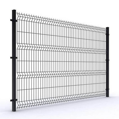 4mm 3d Curved Outdoor Q195 Pvc Coated Welded Wire Mesh Fencing