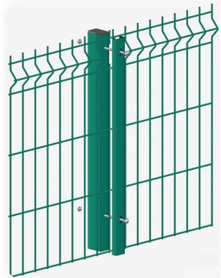 4mm 3d Curved Outdoor Q195 Pvc Coated Welded Wire Mesh Fencing