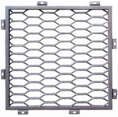 Manufacturer diamond Aluminium expanded metal fence mesh  expanded metal mesh roll