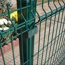 Outdoor hot dipped galvanized 3D Curved Welded Wire Mesh Garden Curvy Fence