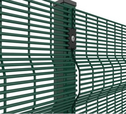 heavy gauge  Anti climb welded  security fence 358 wire mesh fence