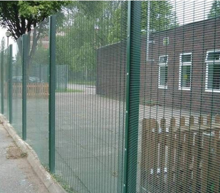 high-security panel fence   Anti climb welded  fence 358 wire mesh fence