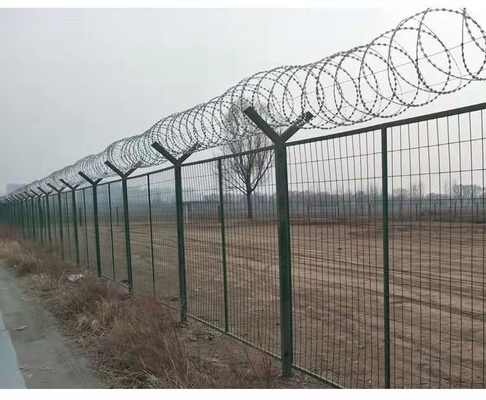 Airport Fence 3D Wire Mesh Fence Board Decorative Garden Fences