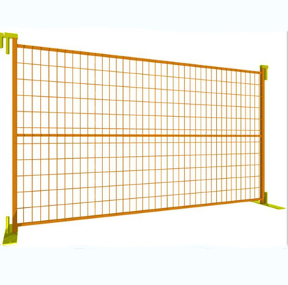 Secure galvanized movable fence temporary fence steel  temporary fence