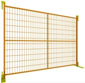 Secure galvanized movable fence temporary fence steel  temporary fence