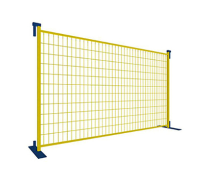 Secure galvanized movable fence temporary fence steel  temporary fence