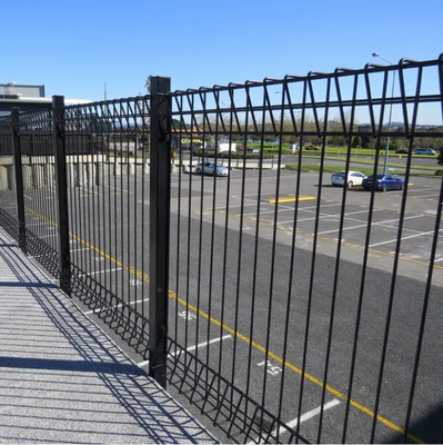 Galvanized Roll-Top Welded Wire Mesh Metal Security Fence  BRC welded mesh fencing panels