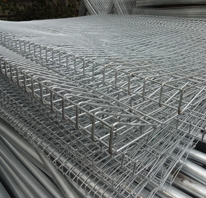 Galvanized Roll-Top Welded Wire Mesh Metal Security Fence  BRC welded mesh fencing panels