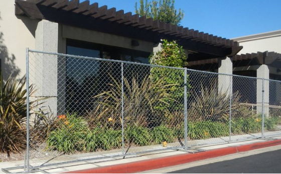 Hot Dipped Galvanized Construction Temporary Fencing 1.8m Height