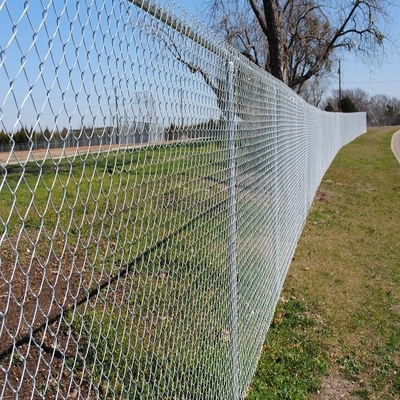 8 Foot Waterproof hot dipped Galvanized Plastic Coated Chain Link Fence