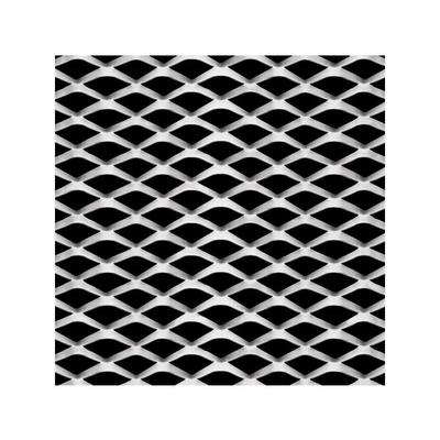 Diamond Decorative Expanded Metal Panels For Fencing PE PVC Coated