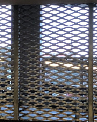 Manufacturer diamond Aluminium expanded metal fence mesh  expanded metal mesh roll