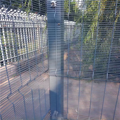 high-security panel fence   Anti climb welded  fence 358 wire mesh fence