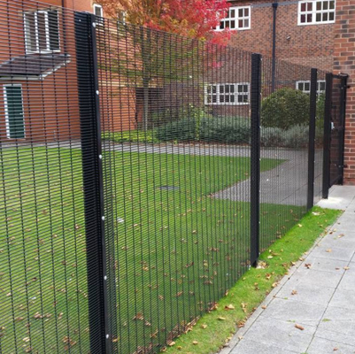 high-security panel fence   Anti climb welded  fence 358 wire mesh fence