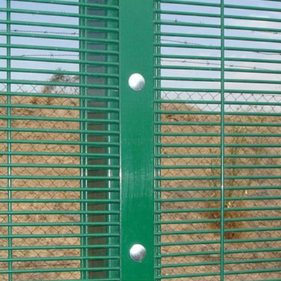 1.8*2.4m High Security Anti climb 358 iron 358 garden mesh fence anti theft security Fence Powder Coated Clear View Fenc